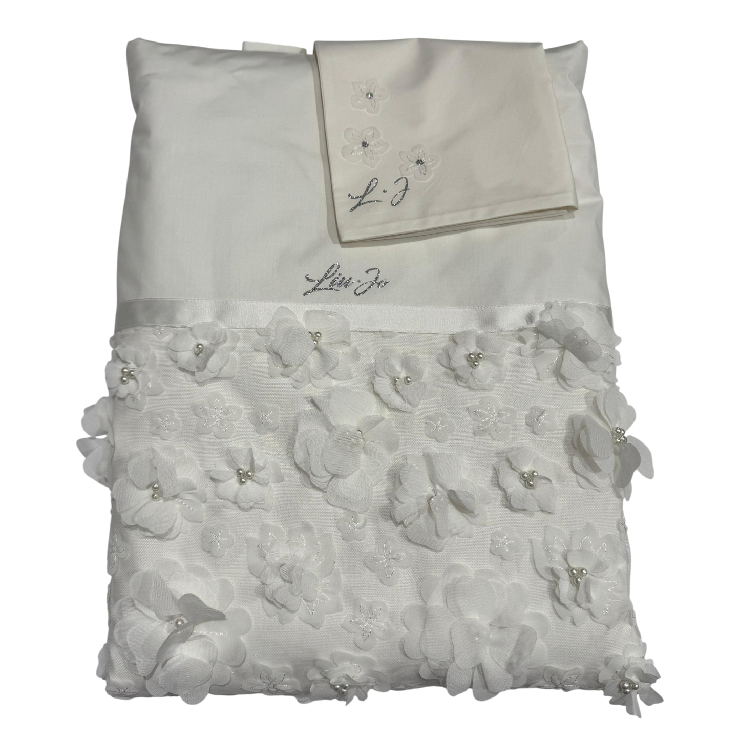 Completo 4 pezzi Culla Cerimonia Liu Jo Baby Naturale
