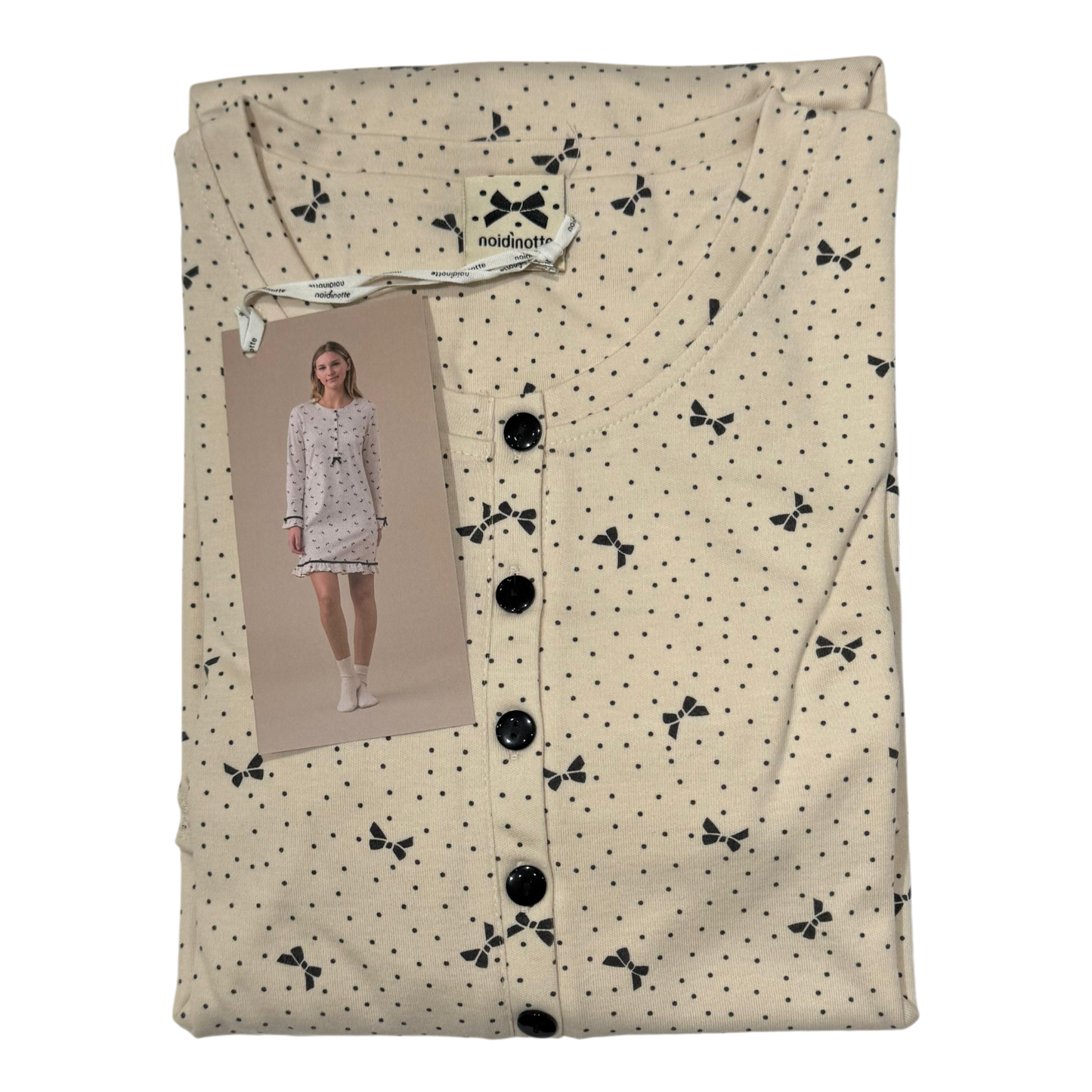 Camicia da Notte Donna LA3399AB Noi di Notte