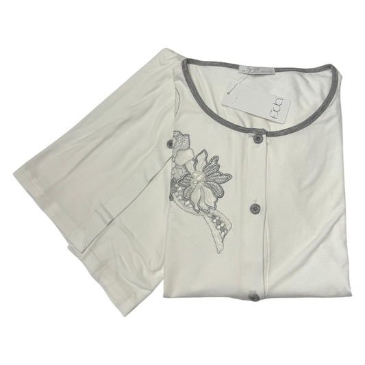 Camicia da Notte Donna I2610 Fida Lingerie aperta