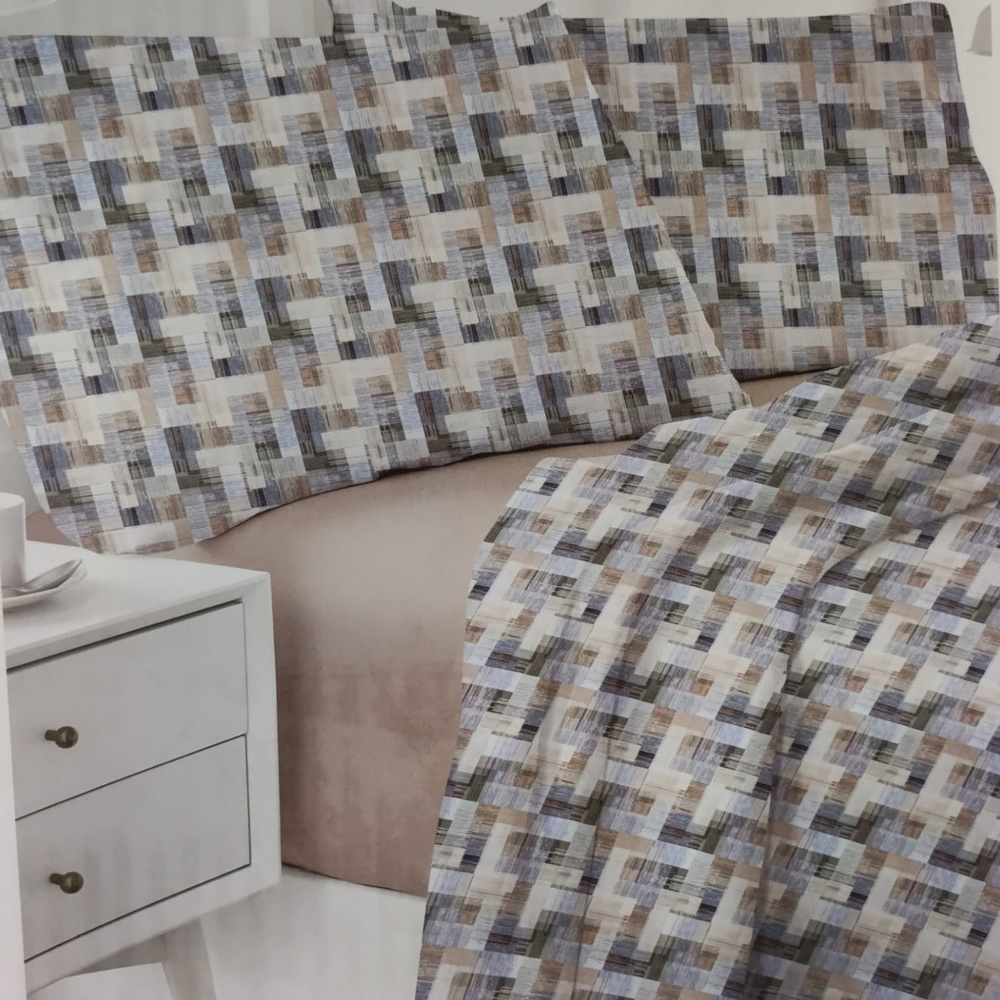 Completo Lenzuola Matrimoniale Giuk ME3249 daylight textile home design