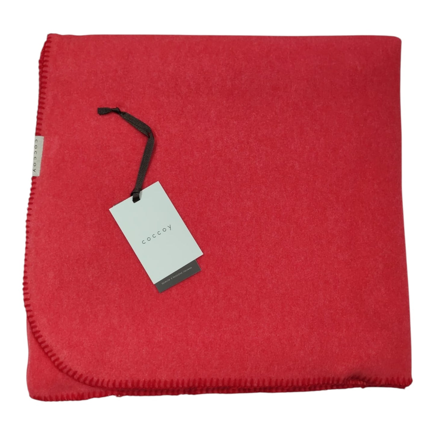 Plaid Coperta 150x210 Sunday Coccoy rosso