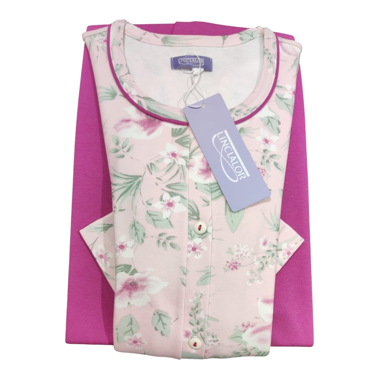 Pigiama Donna Invernale LR292223 Linclalor aperto