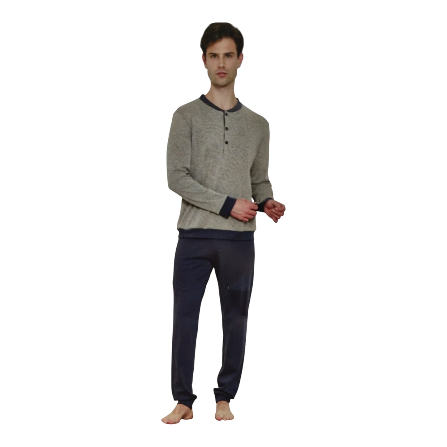 Pigiama Uomo Invernale LR877121 You Men's Night Wear 365
