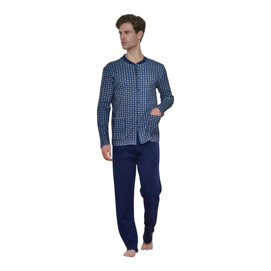 Pigiama Uomo Invernale LR892275 You Men's Night Wear 365 aperto