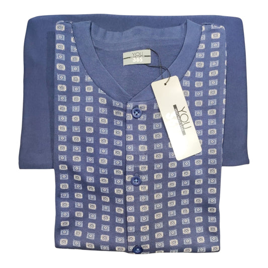 Pigiama Uomo Invernale LR892275 You Men's Night Wear 365 aperto