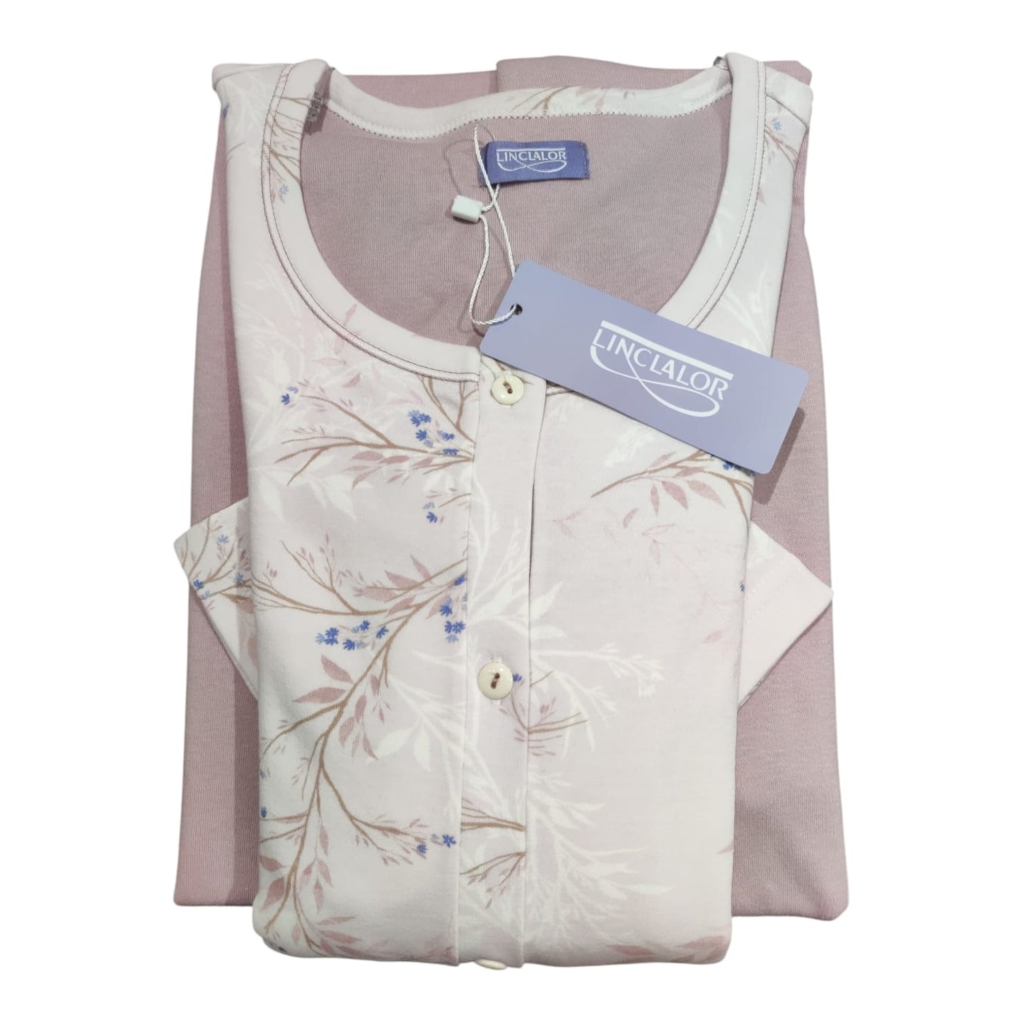 Pigiama Donna Invernale LR292237 Linclalor aperto