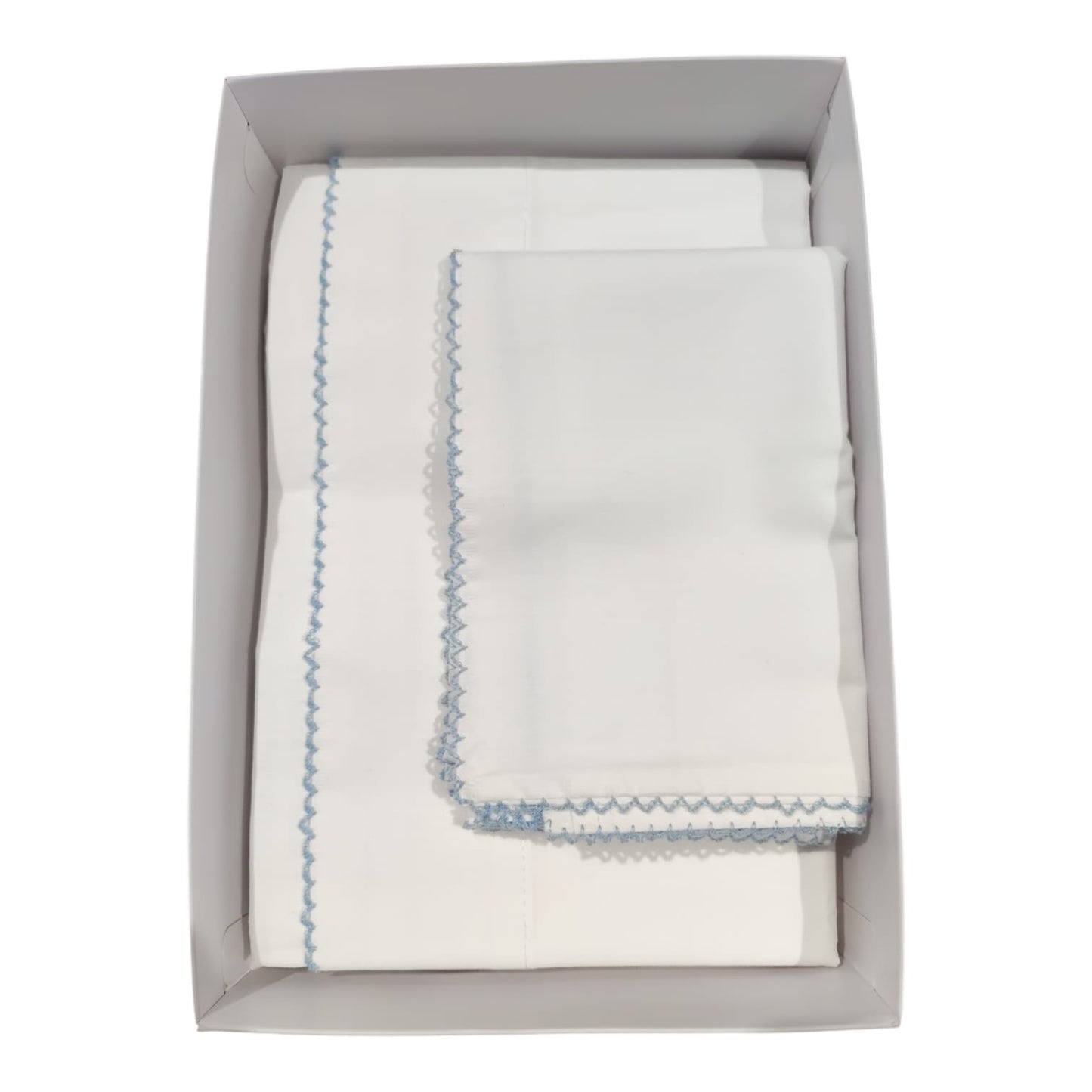 Set 3 Pezzi Lenzuola Culla Crochet Fazzini