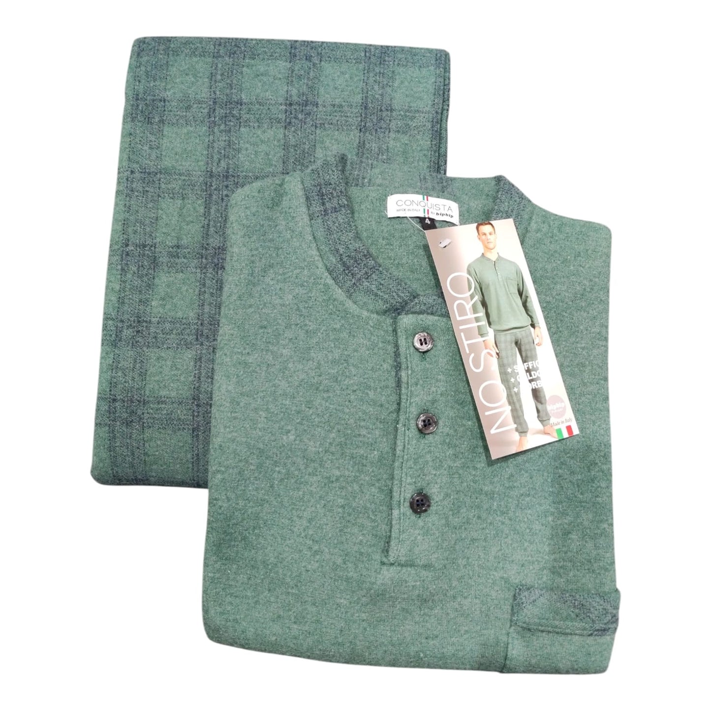 Pigiama Uomo Invernale 7263 Bip Bip