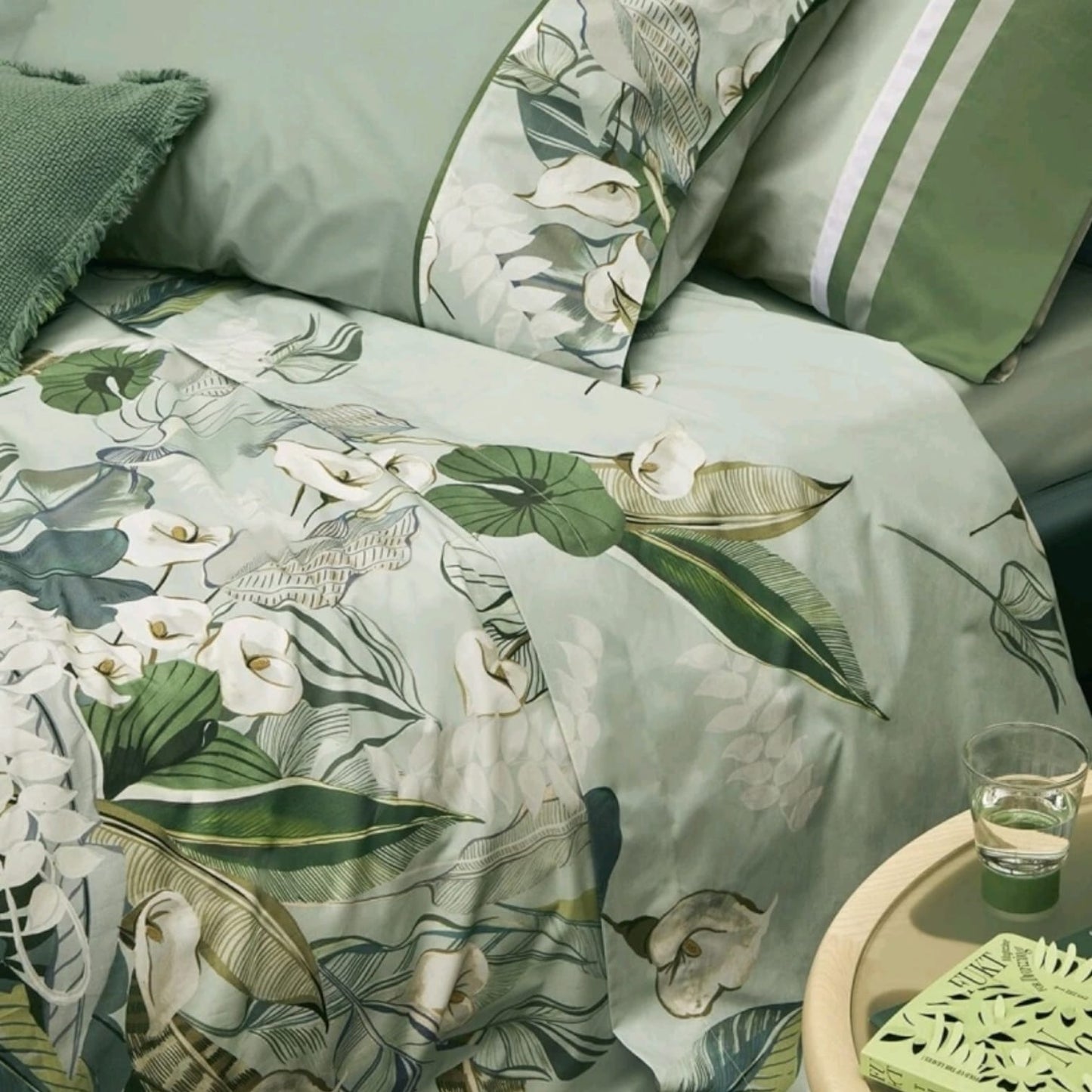 Completo Letto copriletto 2 piazze Calle Fazzini