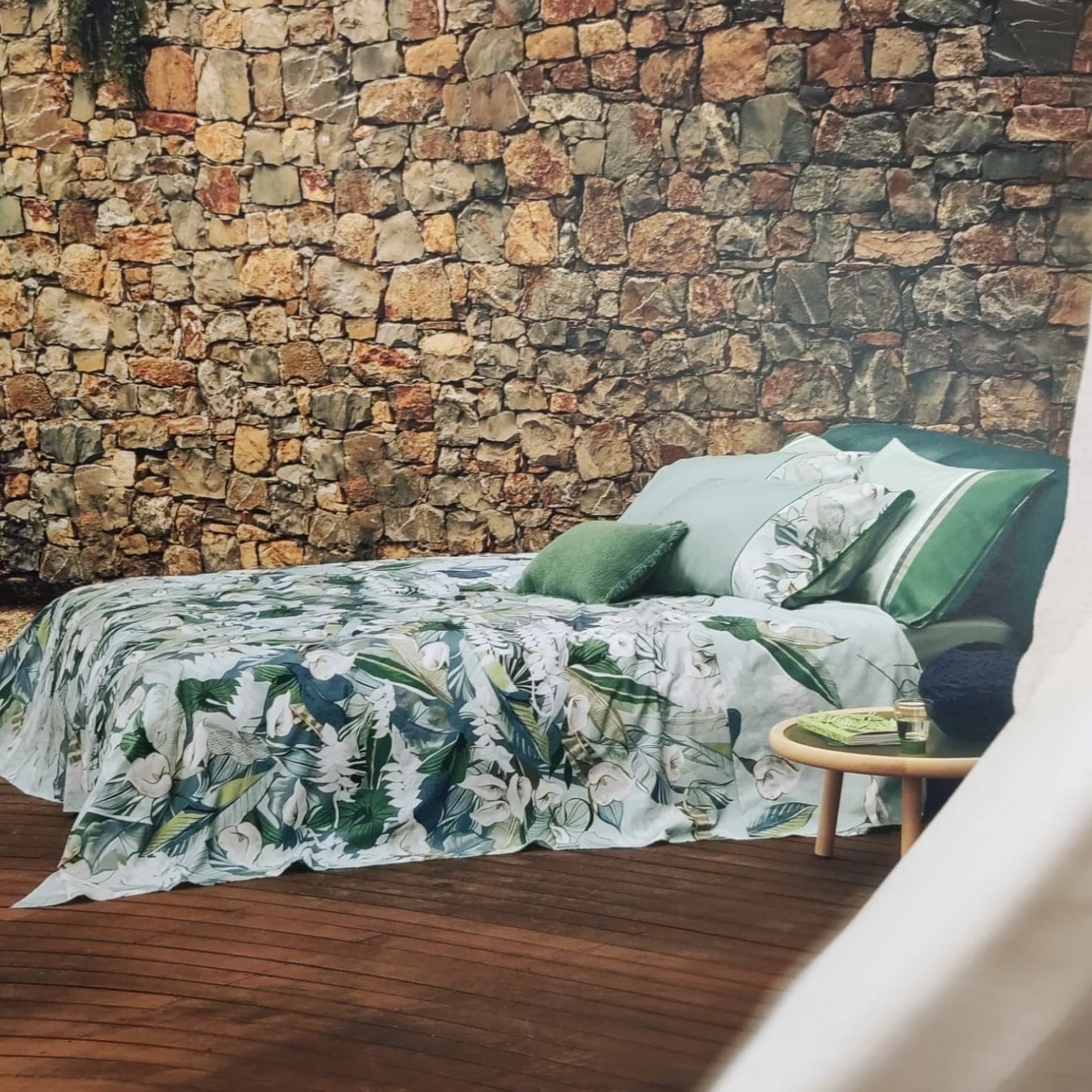 Completo Letto copriletto 2 piazze Calle Fazzini