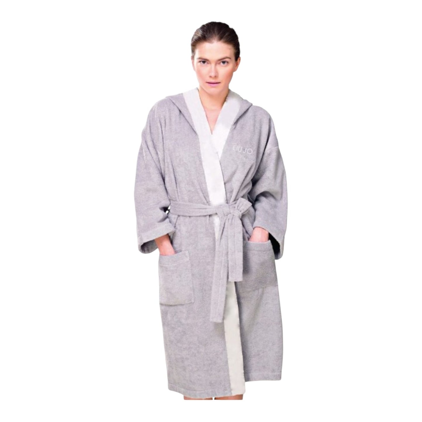 Accappatoio Spugna Cappuccio Mia LB519B Liu Jo