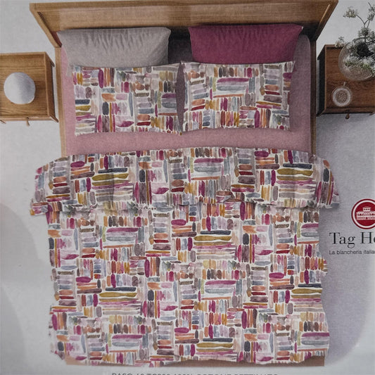 Completo Lenzuolo Copriletto 2 Posti Four Season 8461 Decor Tag House