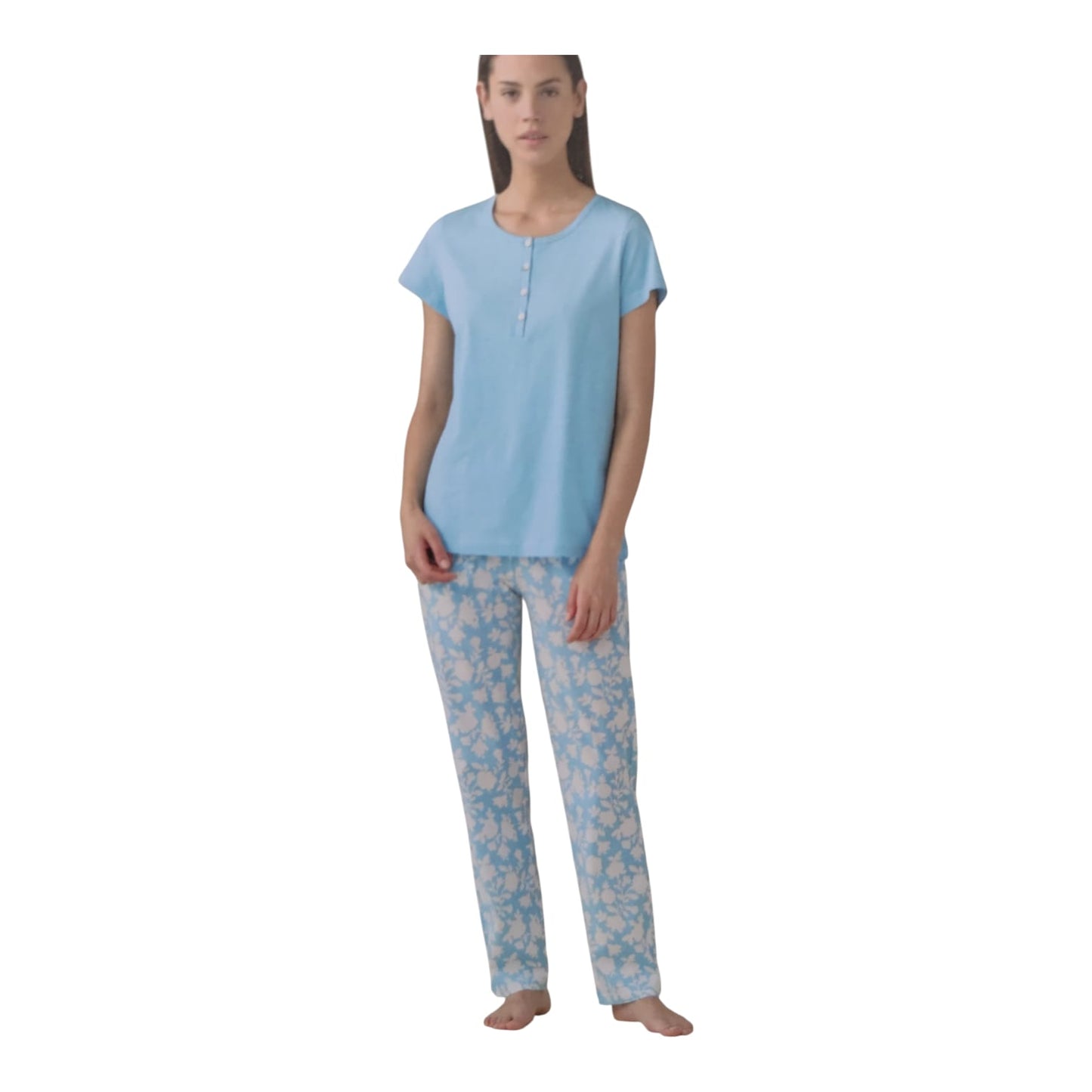 Pigiama Donna Estivo FA9517AB Noi di Notte