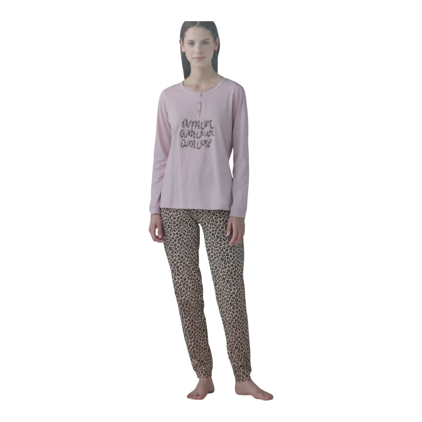 Pigiama Donna Estivo FA9468AB Noi di Notte