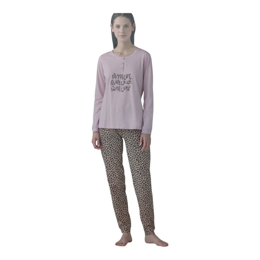 Pigiama Donna Estivo FA9468AB Noi di Notte