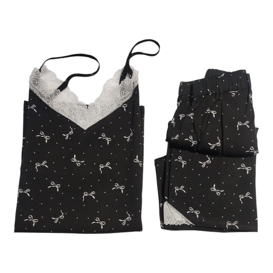 Pigiama Donna Estivo Bratellina e pantalone corto FA9660AB 2 Noi Di Notte