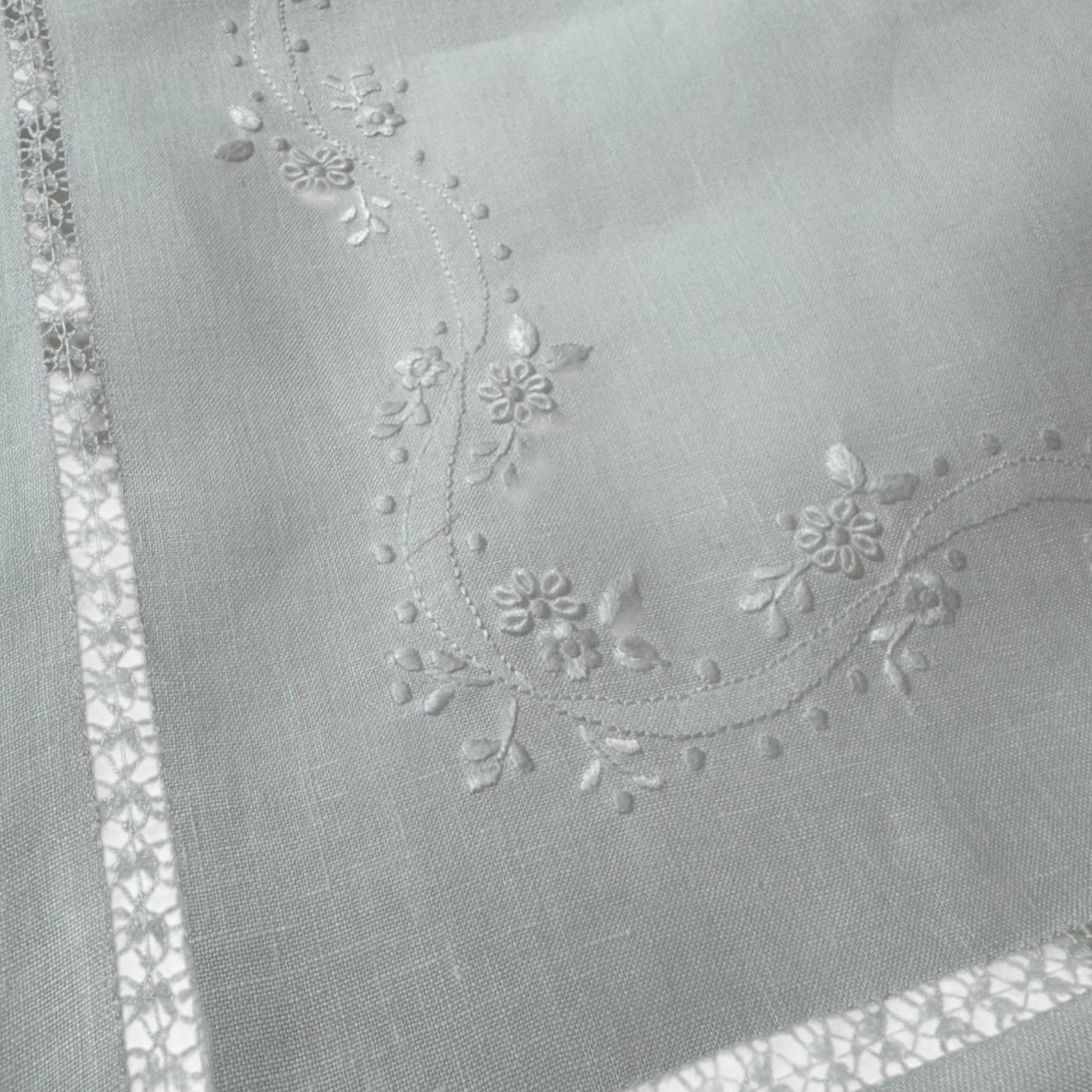 Parure Lenzuolo Matrimoniale 303 Bellora Broderie