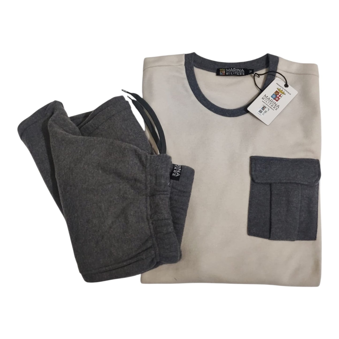 Pigiama Uomo 6Z85085MM Marina Militare Invernale