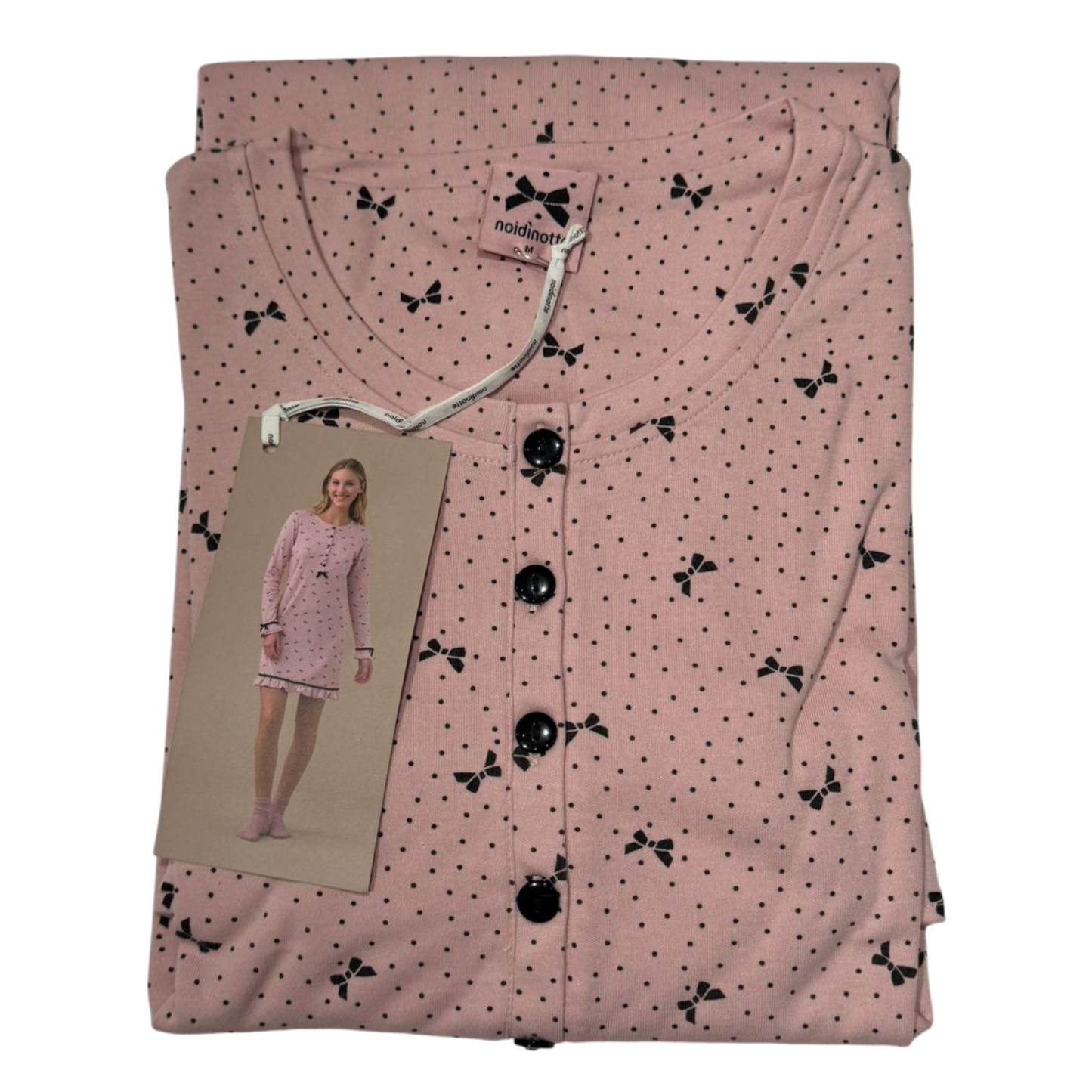 Camicia da Notte Donna LA3399AB Noi di Notte
