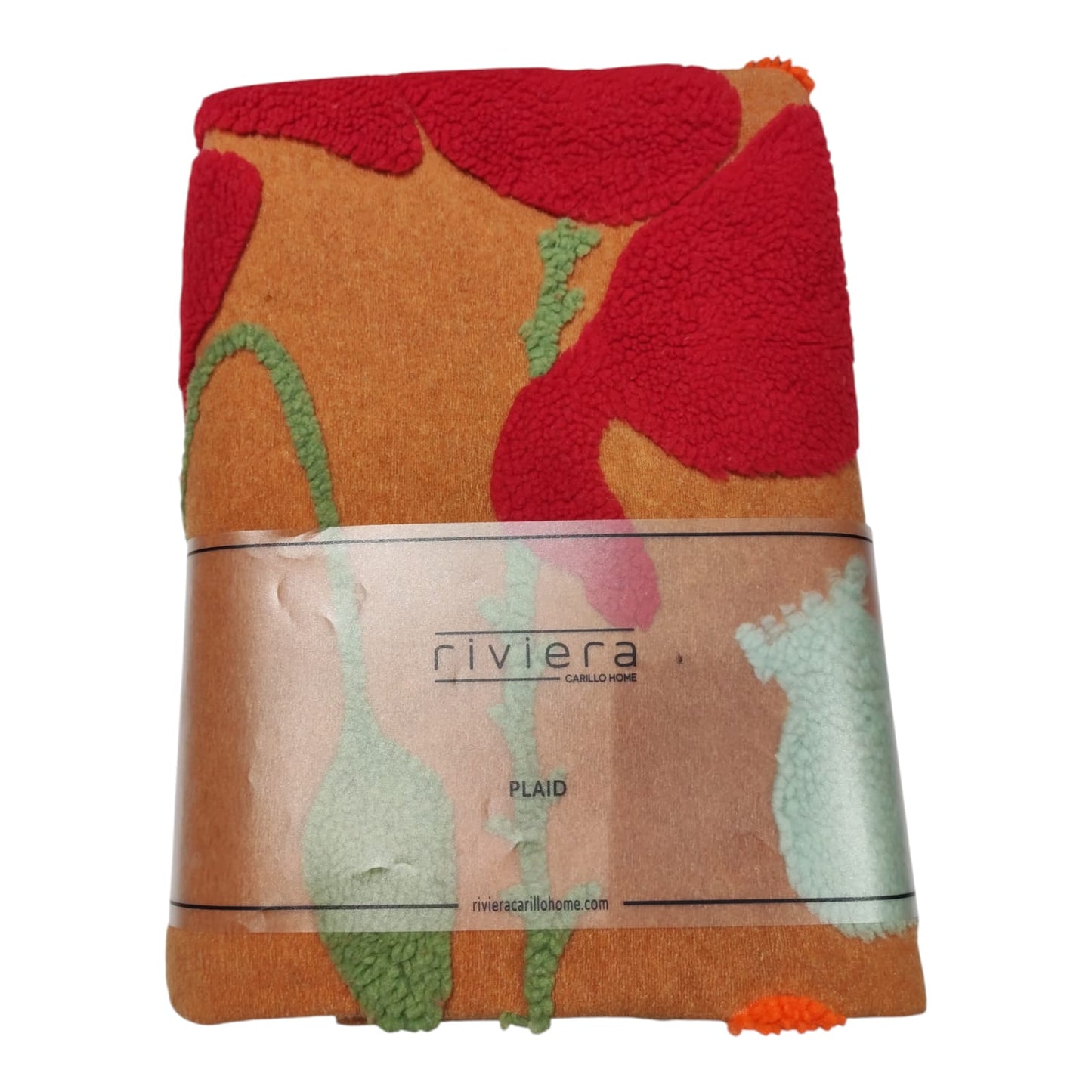 Plaid 130x170 Poppy Riviera