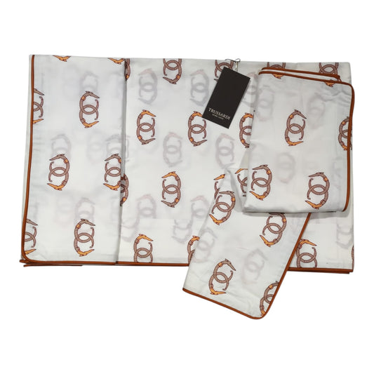 Completo letto 2 posti Tie Trussardi