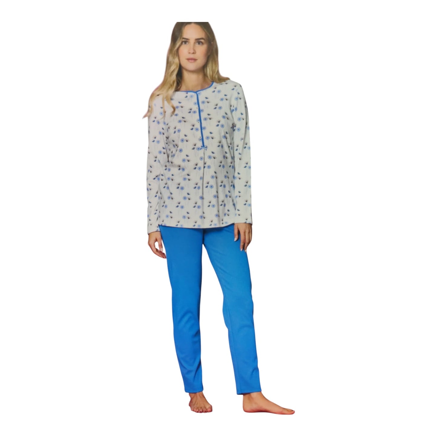 Pigiama Donna Invernale LR292248 Linclalor calibrato