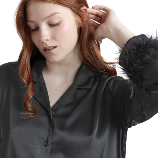 Pigiama Donna  Luxury 62550-0 Admas Classic black
