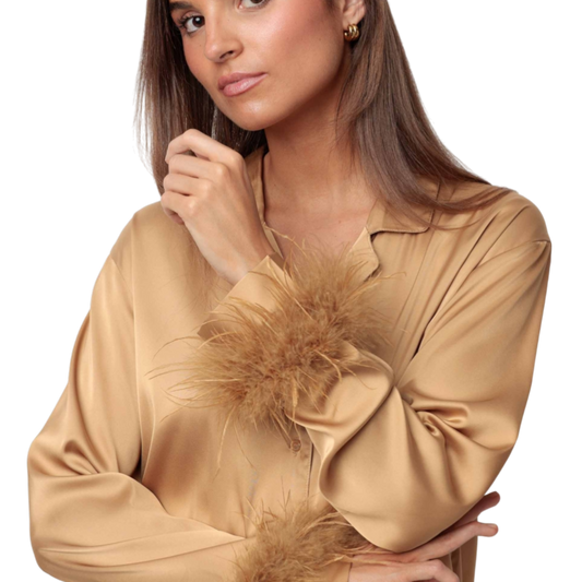 Pigiama Donna  Luxury 62550-0 Admas Classic gold