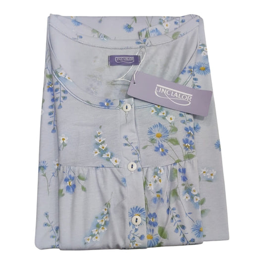 Camicia da Notte Donna Linclalor LS175379 Serafino Fantasia Floreale