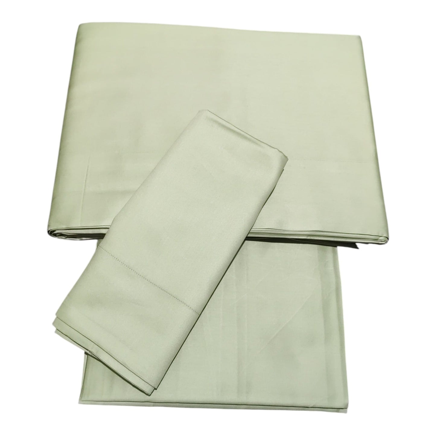 Completo lenzuola 2 posti F11 Dea 300 TC colore verde salvia 30