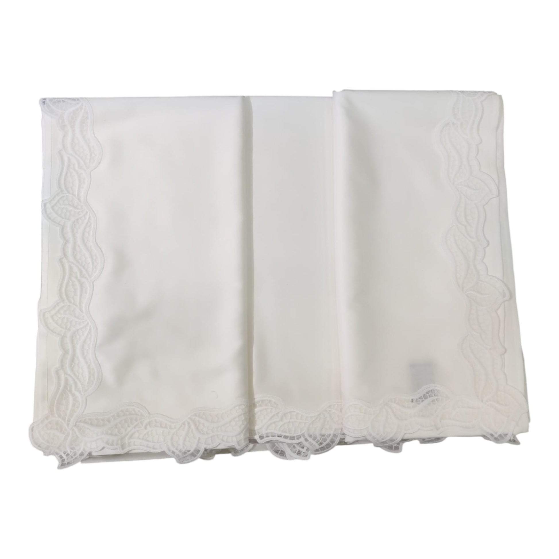 Completo lenzuola matrimoniale pizzo Esther Dea Made in Italy