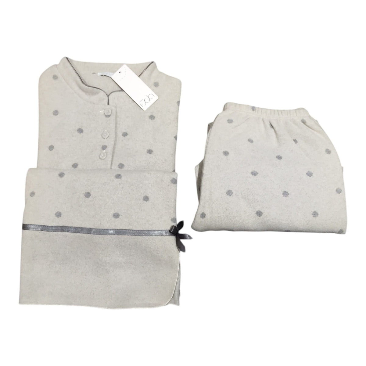Pigiama donna Fida Lingerie I2740 in punto Milano con pantalone lungo