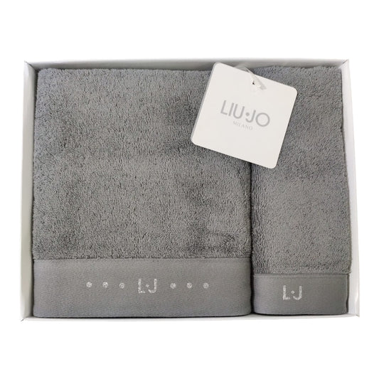 Set 1 asciugamano e 1 ospite Chains Liu Jo Home