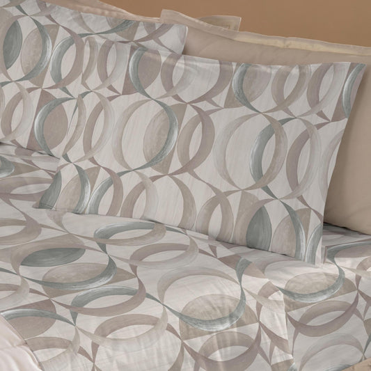 Completo Lenzuolo 1 Posto Robert Riviera in cotone