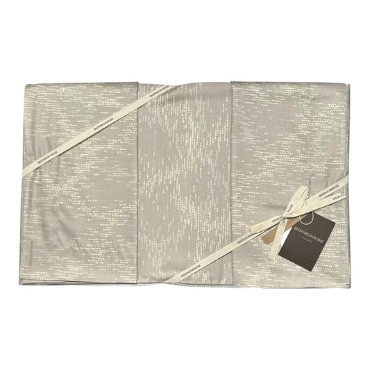 Lenzuola Borbonese Matrix in raso di cotone con stampa all over