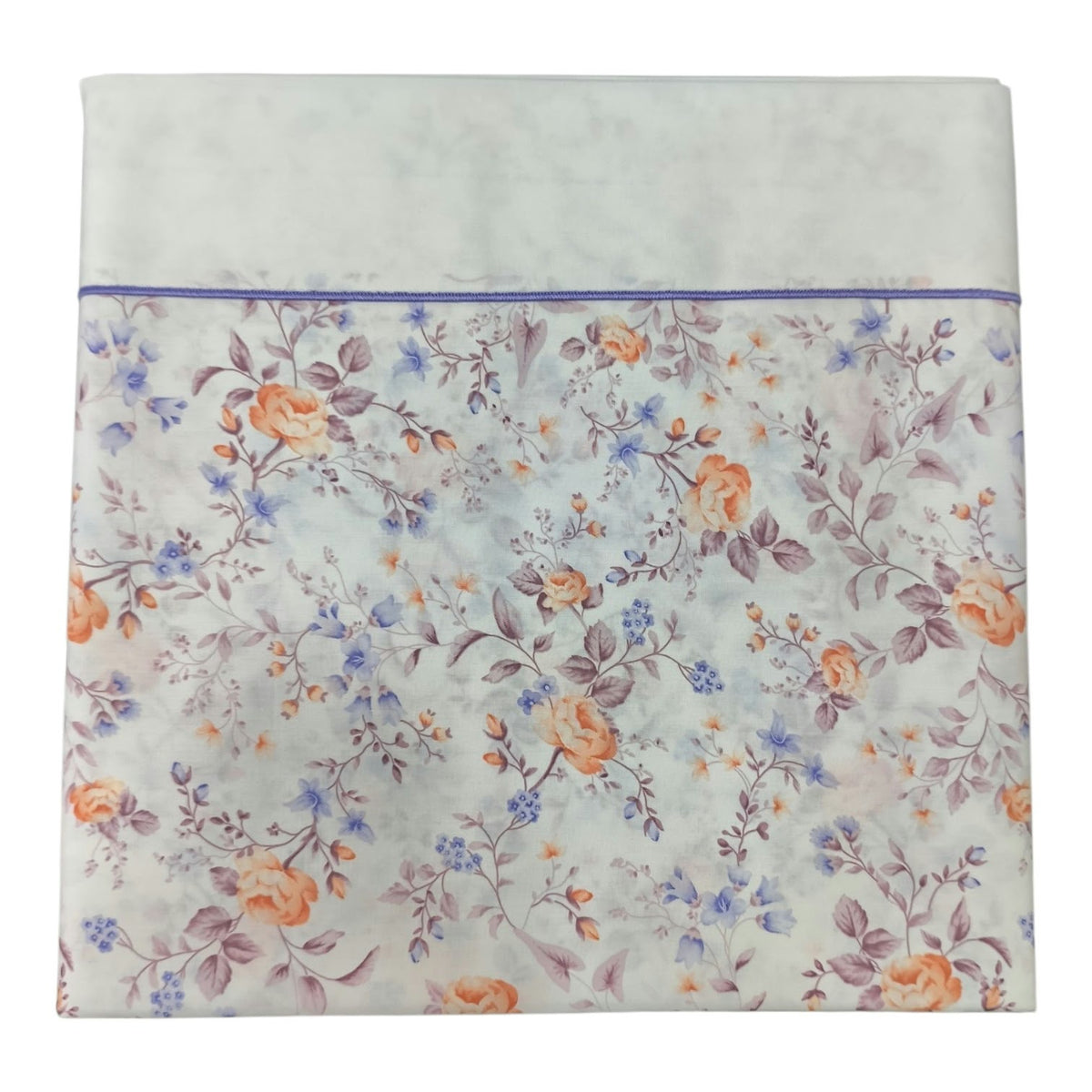 Completo lenzuola matrimoniale Lady Gabel Rosa Incanto con fiori rosa, pesca e lilla