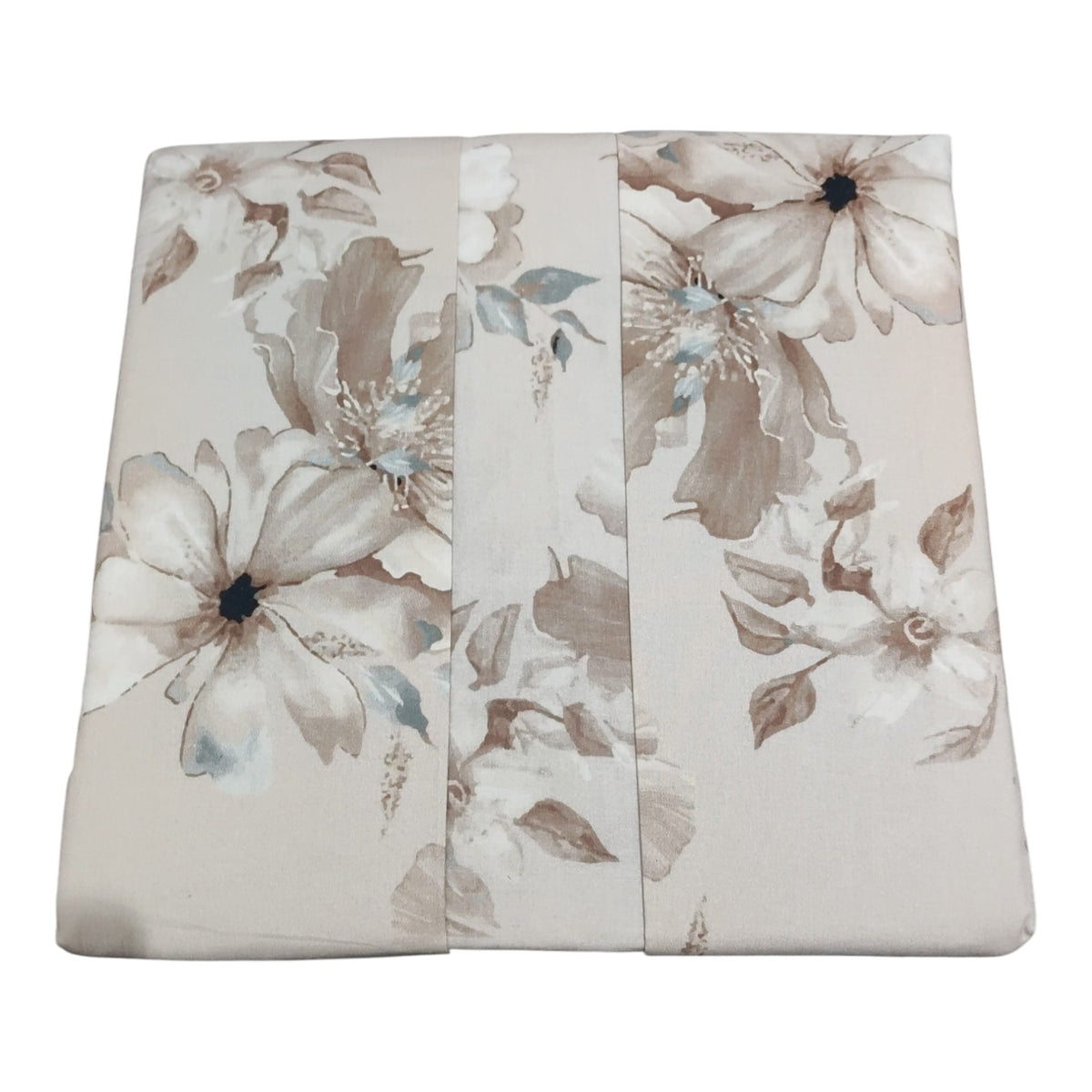 Tessuto del completo lenzuola Isla Neith con grandi fiori, petali sfumati e foglie