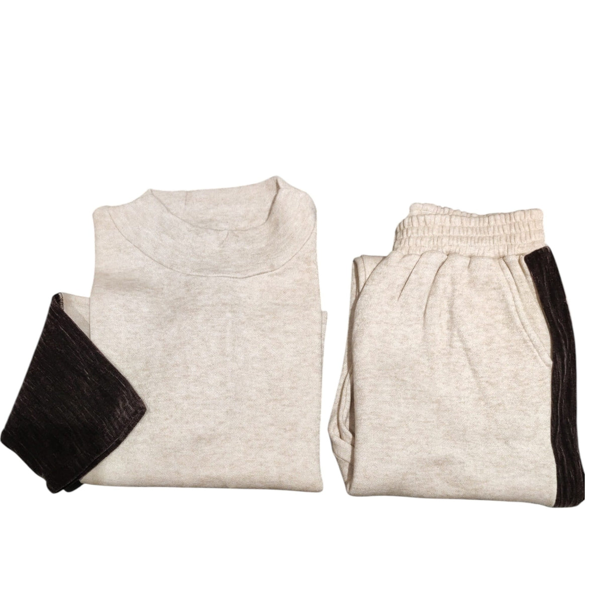 Completo homewear donna Fida Lingerie I2785 con maglia e pantalone lungo