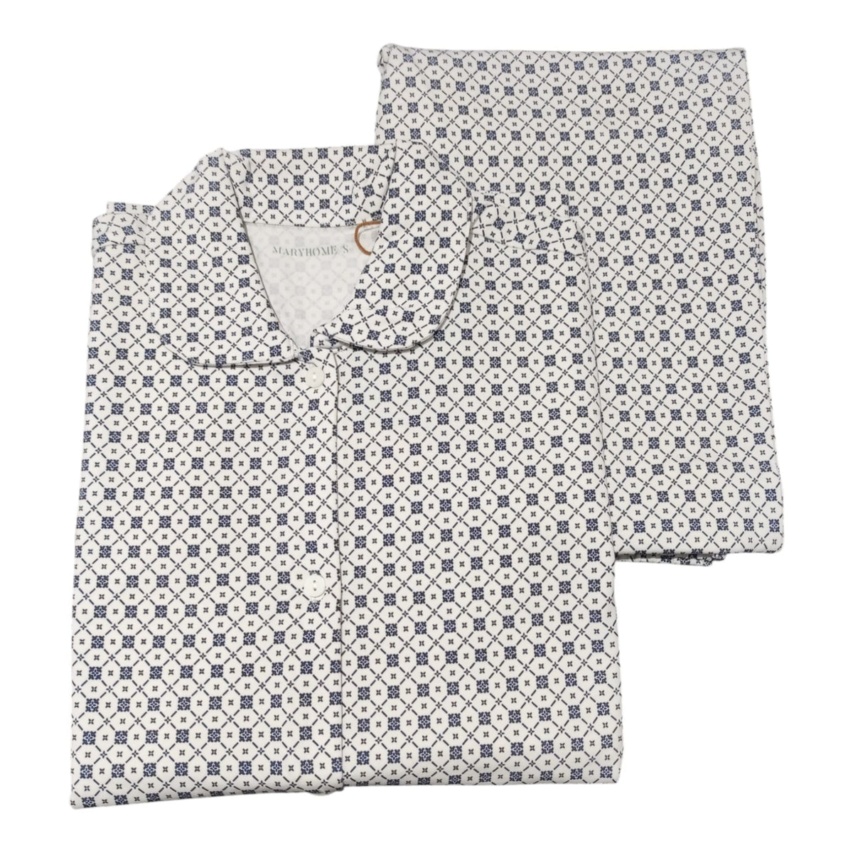 Pigiama donna Maryhome modello 6P86020 manica lunga etichetta prodotto