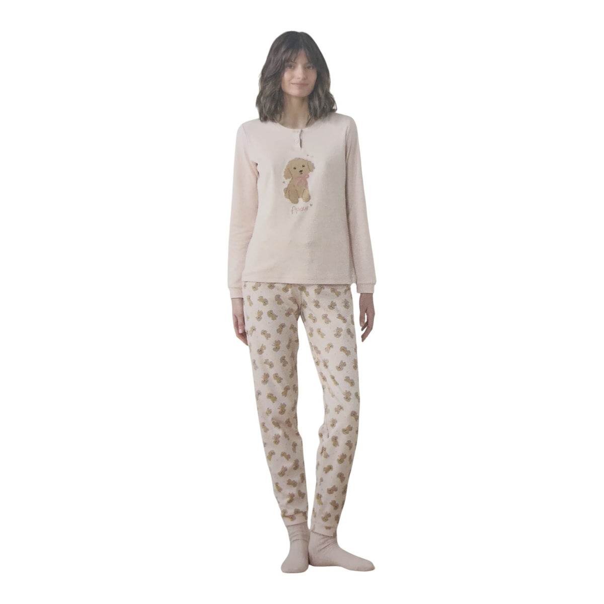 Pigiama Donna Noi di Notte FA9737AB indossato
