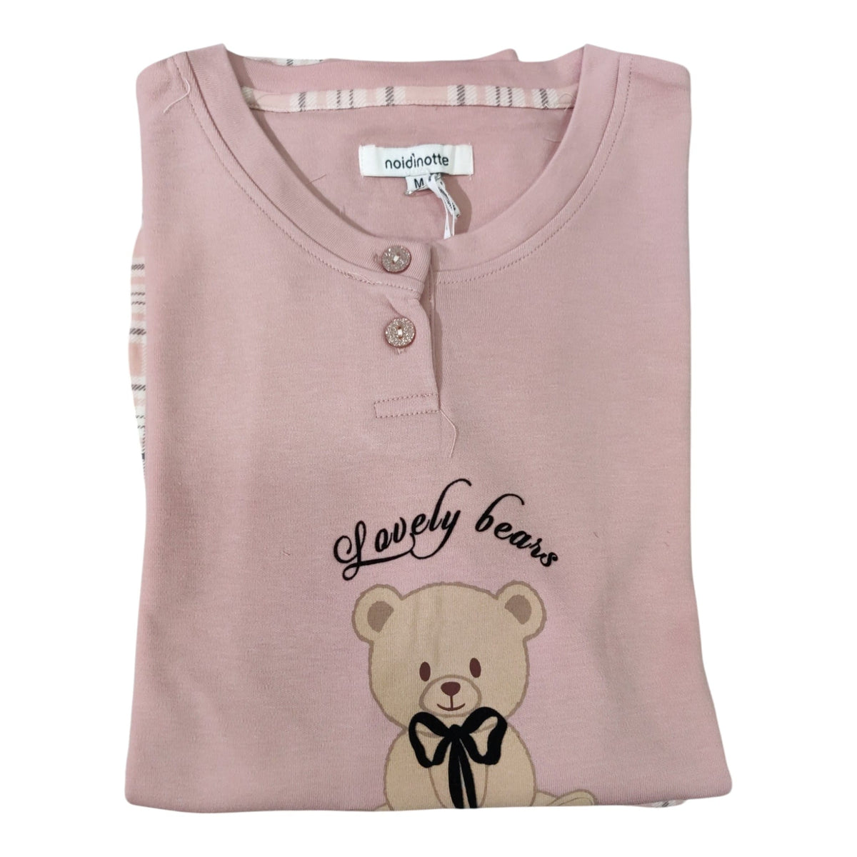 Pigiama donna Noi di Notte FA9744AB in caldo cotone