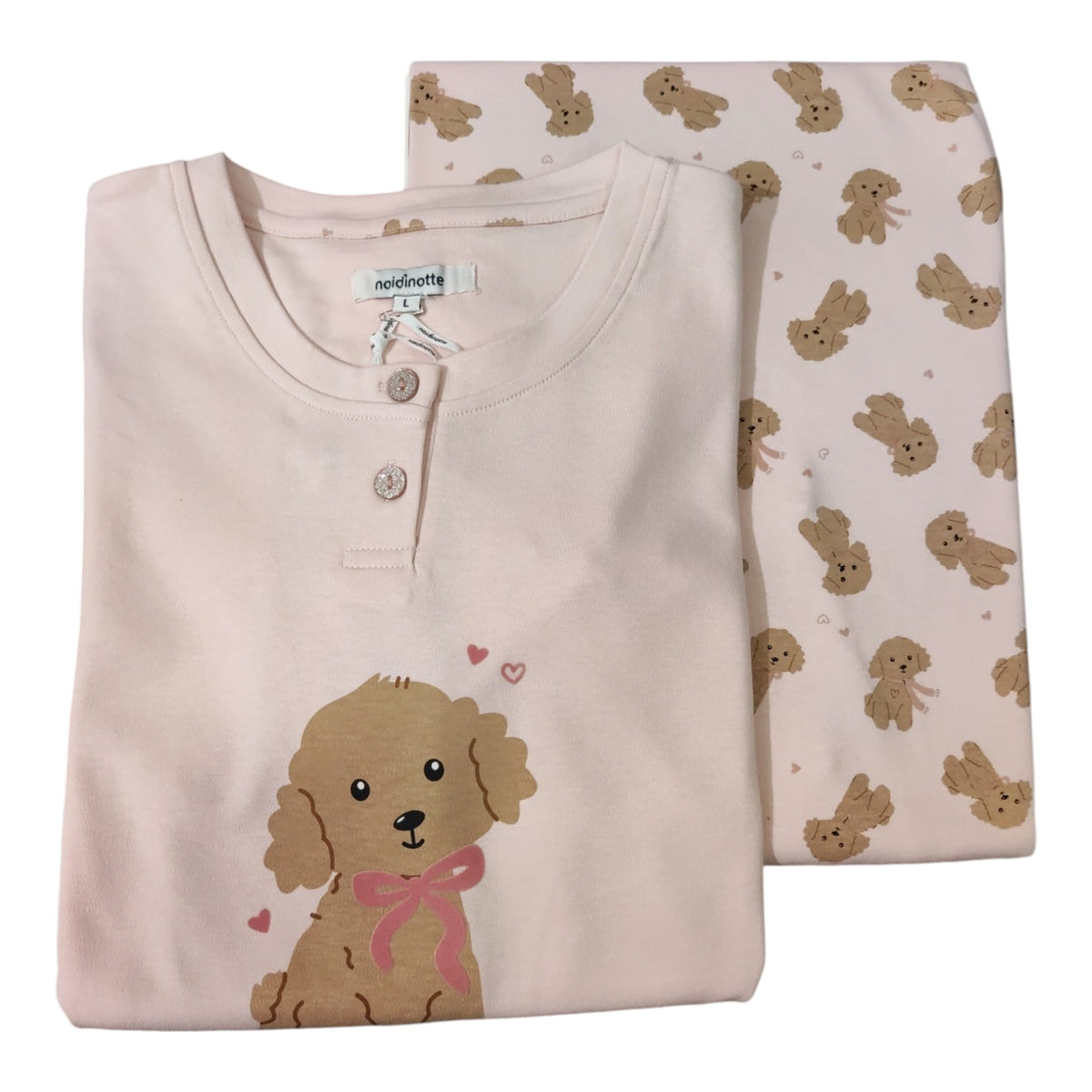 Pigiama Noi di Notte FA9737AB con maglia e pantalone lungo