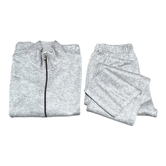 Pigiama tuta donna Fida Lingerie I2784 con collo rialzato, cerniera e pantalone coordinato