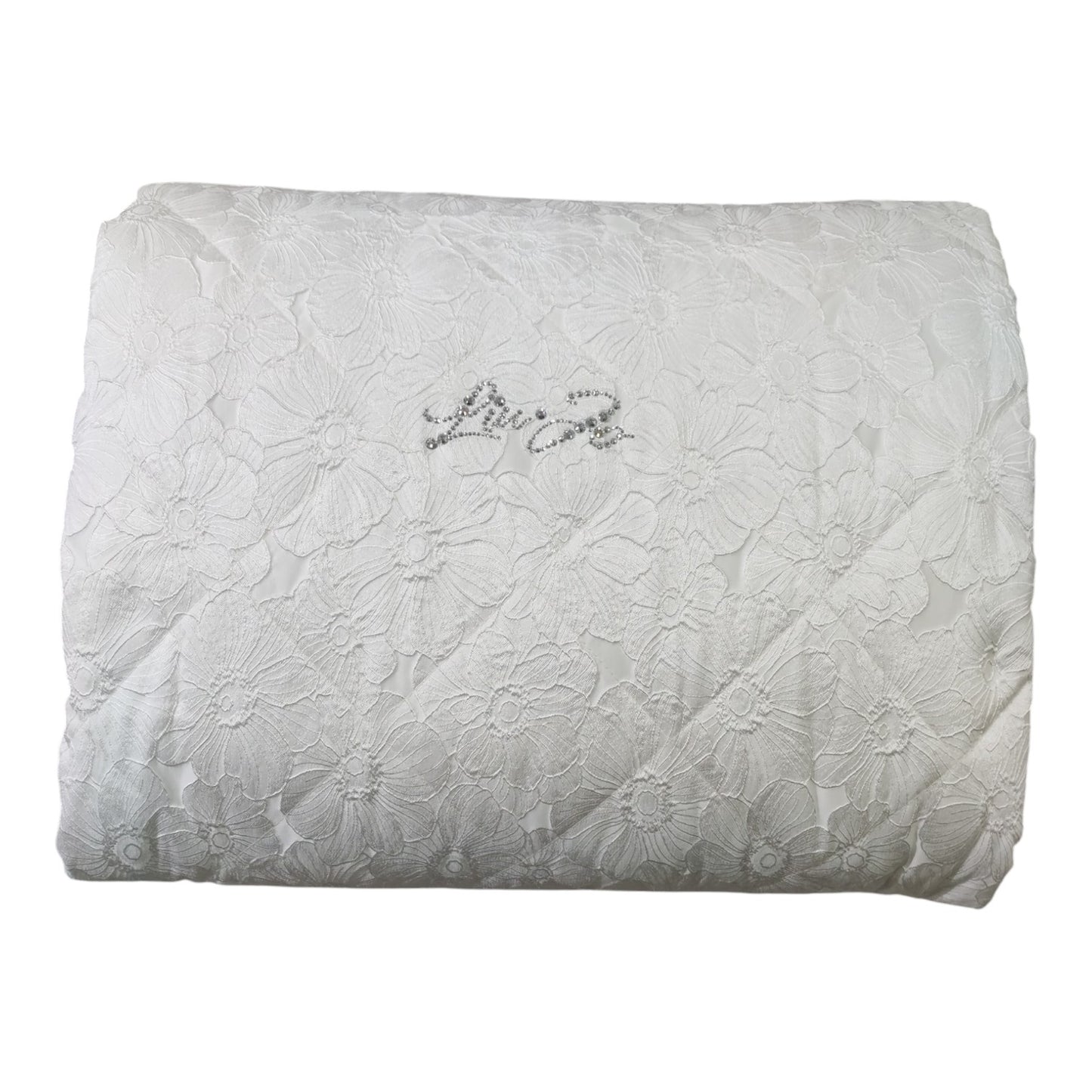Quilt matrimoniale Liu Jo Cassiopea con lavorazione jacquard floreale