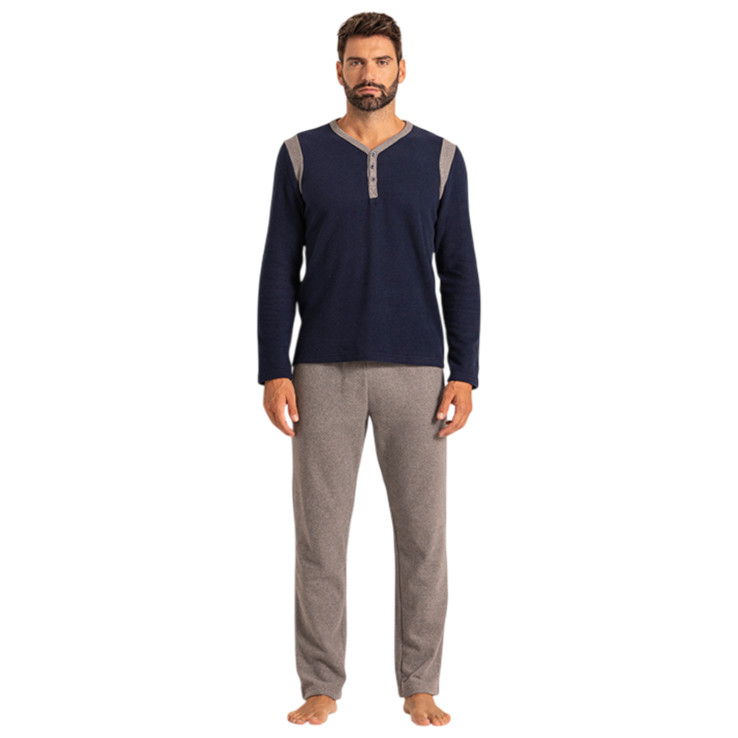 Pigiama Uomo 6Z84145MM Marina Militare Invernale