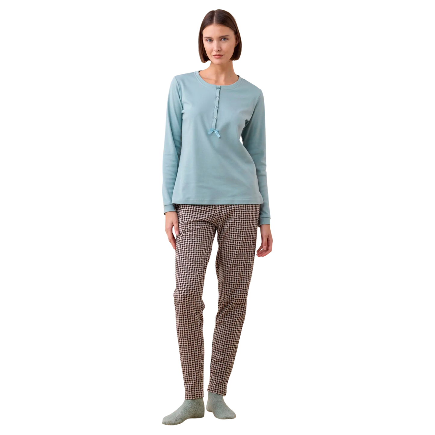 Pigiama Donna FA9265AB Noi di Notte Invernale