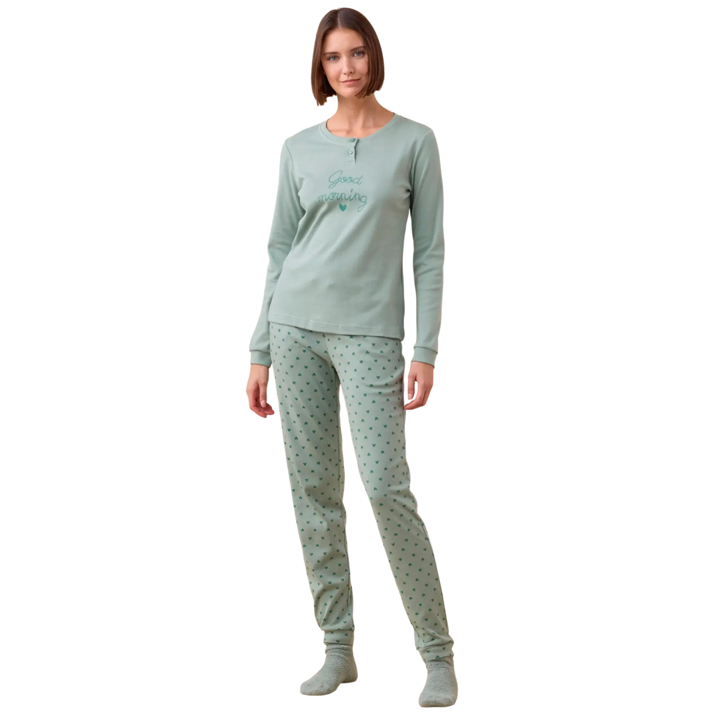 Pigiama Donna FA9187AB Noi di Notte Invernale