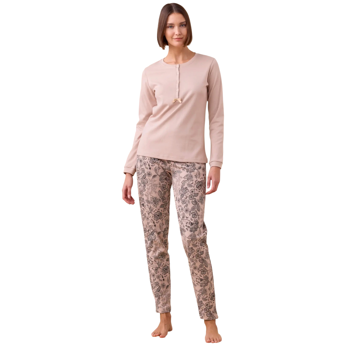 Pigiama Donna FA9265AB Noi di Notte Invernale