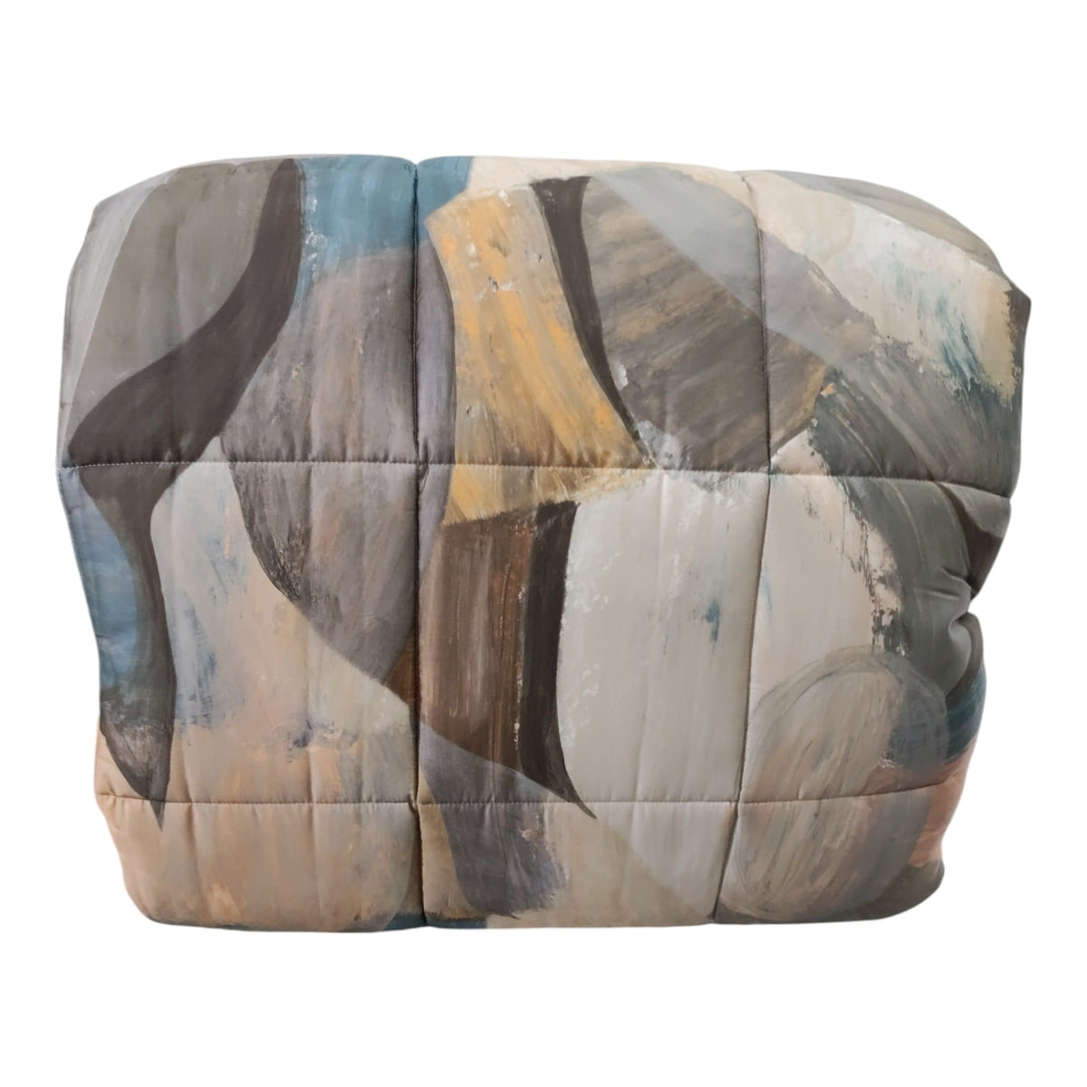 Trapunta Aspen Dondi Home Pastello ripiegata, con disegno astratto multicolore