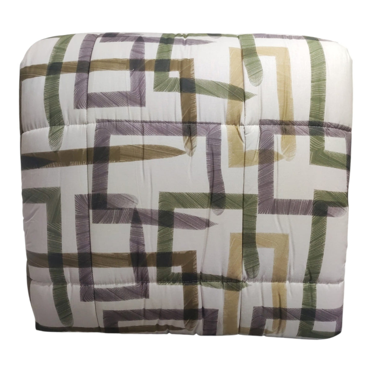 Trapunta matrimoniale Neith Jason ME3489 270x270 cm colore Verde Felce